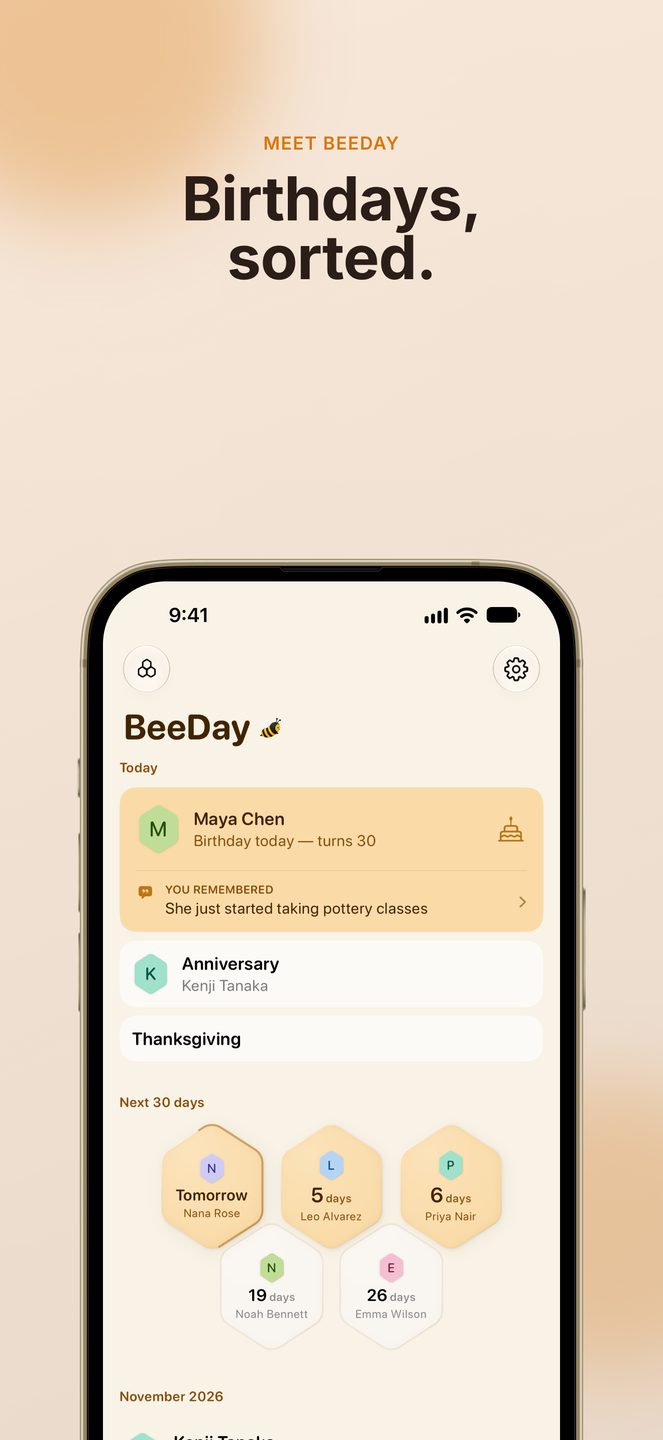 BeeDay screenshot 1